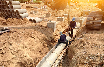 Drainage & Sewage Line Construction